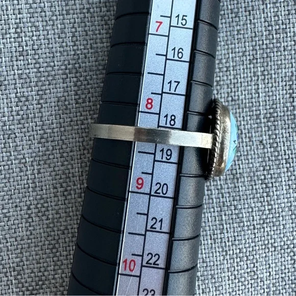 Vintage Enamel Floral Filigree Earrings & Ring - Picture 5 of 5